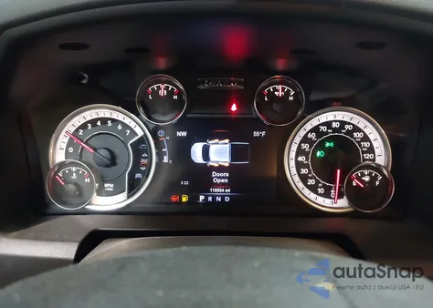 2017 Ram 1500 Big Horn 4X4 6'4 Box z USA, uszkodzony, nr VIN 1C6RR7TT0HS709370